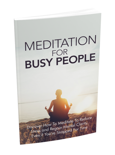 Meditation For Busy People