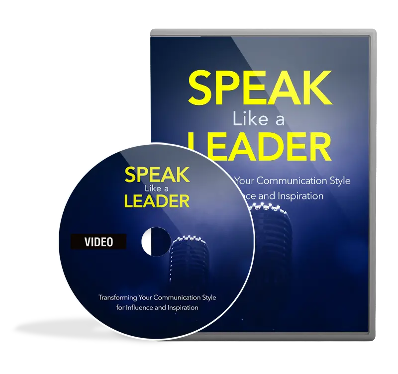 Speak Like A Leader