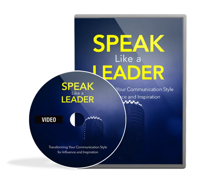 Speak Like A Leader