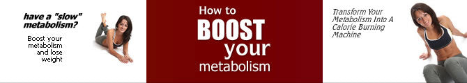 How To Boost Your Metabolism